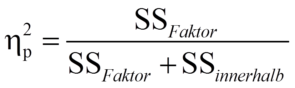 eta-Quadrat Formel