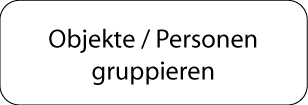 Objekte / Personen gruppieren